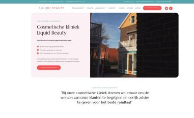 Schermafbeelding van liquidbeauty.nl