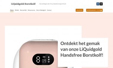 Schermafbeelding van liquidgoldborstkolf.nl