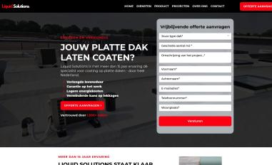 Schermafbeelding van liquidsolutions.nl