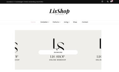 Schermafbeelding van lisshop.nl