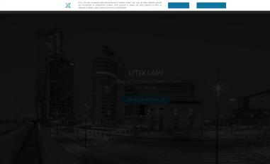 Schermafbeelding van litixlaw.nl