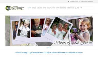 Schermafbeelding van littleflowers.nl