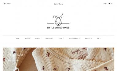 Schermafbeelding van littlelovedones.nl