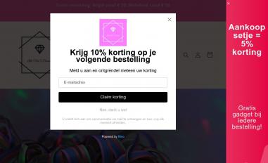 Schermafbeelding van littlemissdiamond.be