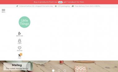 Schermafbeelding van littlethingz.be