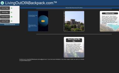 Schermafbeelding van livingoutofabackpack.com