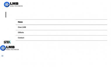 Schermafbeelding van lmb-koeltechniek.nl
