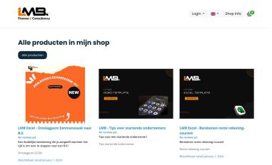 Schermafbeelding van lmbfinance.jortt.shop