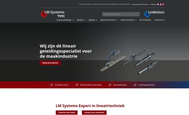 Schermafbeelding van lmsystems.nl