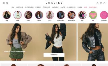 Schermafbeelding van loavies.com