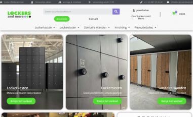 Schermafbeelding van lockersandmore.nl