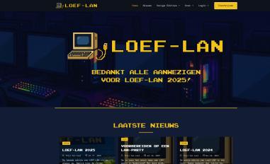 Schermafbeelding van loef-lan.nl