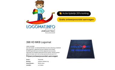 Schermafbeelding van logomat.info