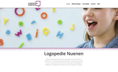 Schermafbeelding van logopedie-nuenen.nl