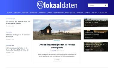Schermafbeelding van lokaaldaten.nl