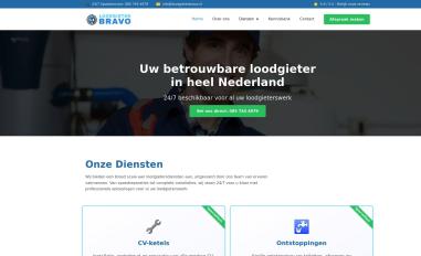 Schermafbeelding van loodgieterbravo.nl
