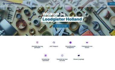 Schermafbeelding van loodgieterholland.com