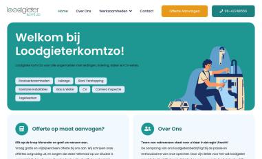Schermafbeelding van loodgieterkomtzo.nl