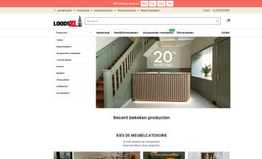 Schermafbeelding van loodsxl.nl