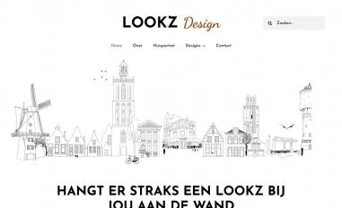 Schermafbeelding van lookzdesign.nl