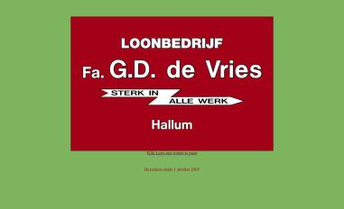 Schermafbeelding van loonbedrijfgddevries.nl