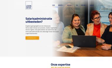 Schermafbeelding van loondesk.nl