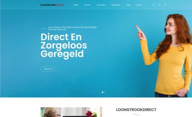 Schermafbeelding van loonstrookdirect.nl
