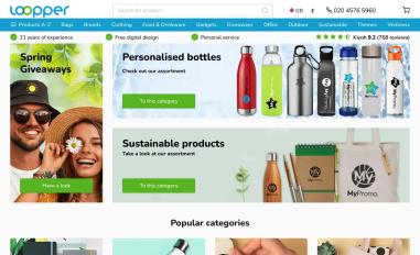 Schermafbeelding van loopper.co.uk