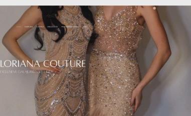 Schermafbeelding van lorianacouture.com
