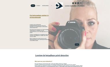 Schermafbeelding van losview.nl