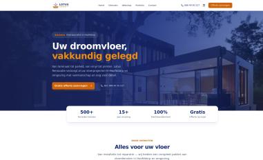 Schermafbeelding van lotus-renovatie.vercel.app