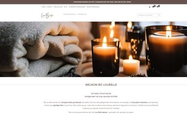 Schermafbeelding van lou-belle.be