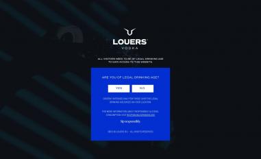 Schermafbeelding van louersvodka.com