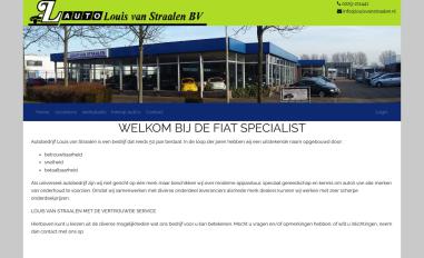 Schermafbeelding van louisvanstraalen.nl