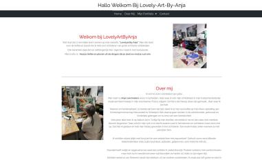 Schermafbeelding van lovelyartbyanja.nl