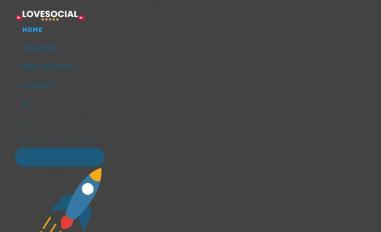 Schermafbeelding van lovesocial.nl