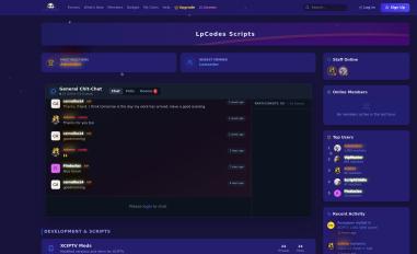 Schermafbeelding van lpcodes.com