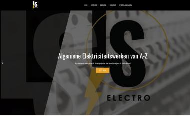 Schermafbeelding van ls-electro.be