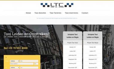 Schermafbeelding van ltc-taxi.nl