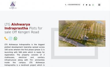 Schermafbeelding van ltgindraprastha.gen.in