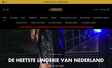 Schermafbeelding van lubrique.nl