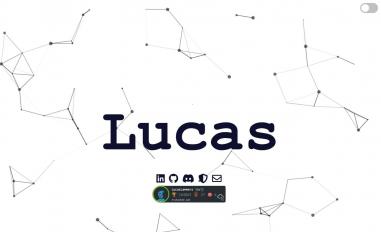 Schermafbeelding van lucaslammers.nl