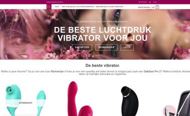 Schermafbeelding van luchtdrukvibrator.nl