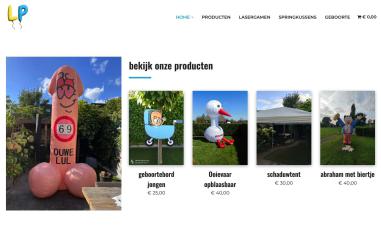 Schermafbeelding van luchtpret.nl