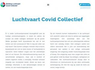 Schermafbeelding van luchtvaartcollectief.nl