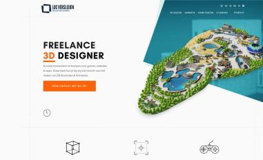 Schermafbeelding van lucversleijen.nl