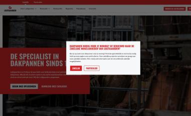 Schermafbeelding van luijtgaarden.nl