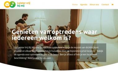 Schermafbeelding van luistervrijbijmij.nl