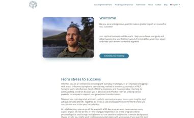 Schermafbeelding van luitecoaching.com