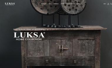 Schermafbeelding van luksa.furniture